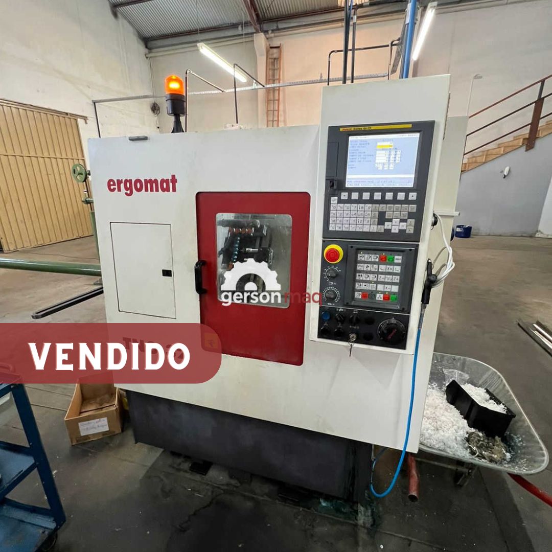 TORNO CNC ERGOMAT TNG 32 ANO 2021